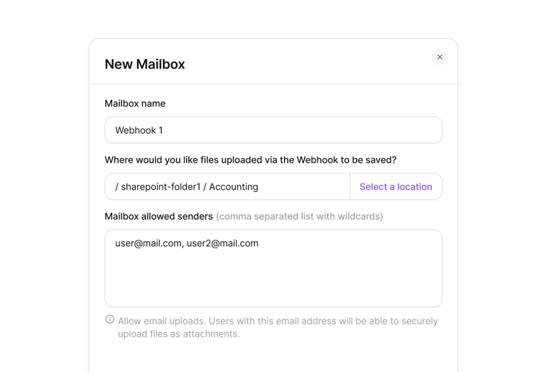 Save email attachments to {{ dynamic_page_hubdb_row.name }}